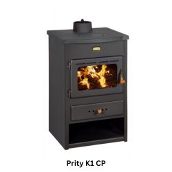 Cast Iron Wood Burning Stove Prity K1 CP